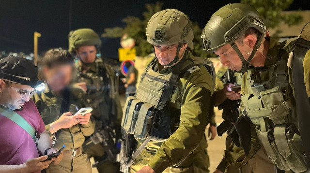 זירת ניסיון הפיגוע בתקוע (צילום: דובר צה"ל)