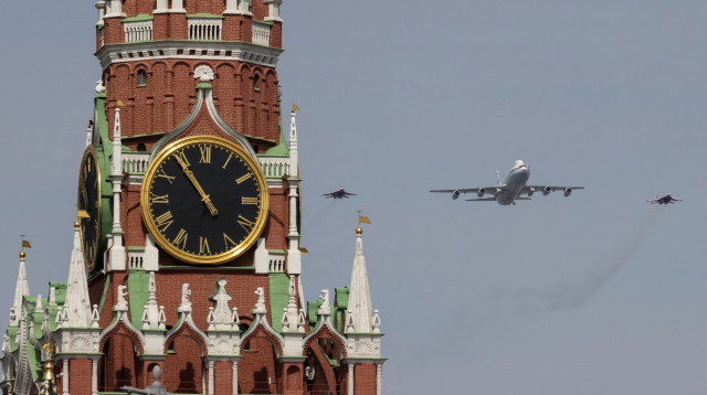 הכנות למצעד יום הניצחון במוסקבה (צילום: REUTERS/Shamil Zhumatov)