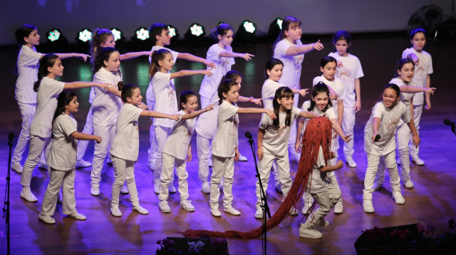 מקהלת צעירי מורן (צילום: צילום פרטי)