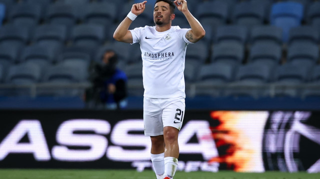 מוטי ברשצקי, שחקן מ.ס. אשדוד (צילום: מאור אלקסלסי)