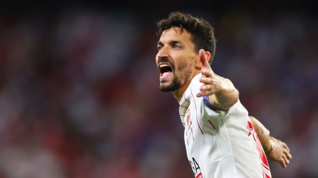 חסוס נבאס, שחקן סביליה (צילום: GettyImages, Fran Santiago)