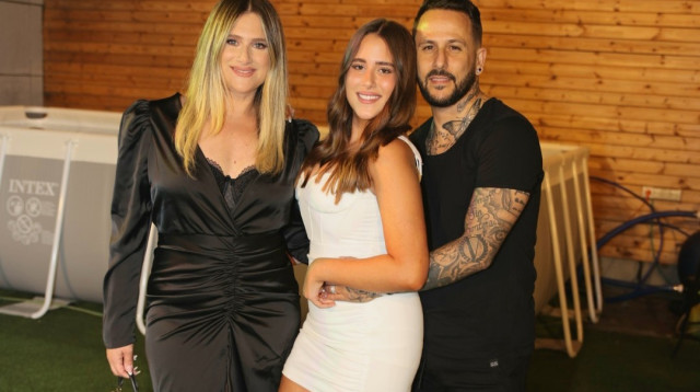 אסי בוזגלו, אייר בוזגלו, עדי בוזגלו (צילום: אור גפן)