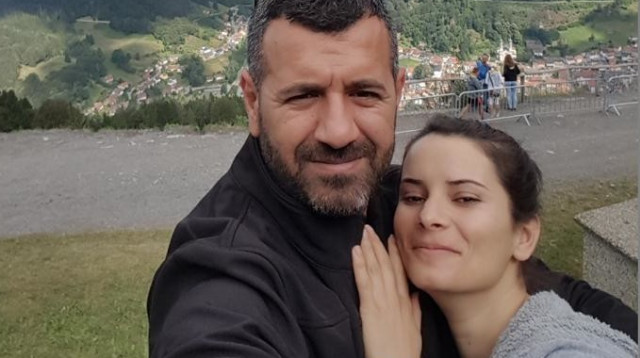 מחמוד חיר אל־דין ז"ל עם אשתו (צילום: דובר צה"ל)