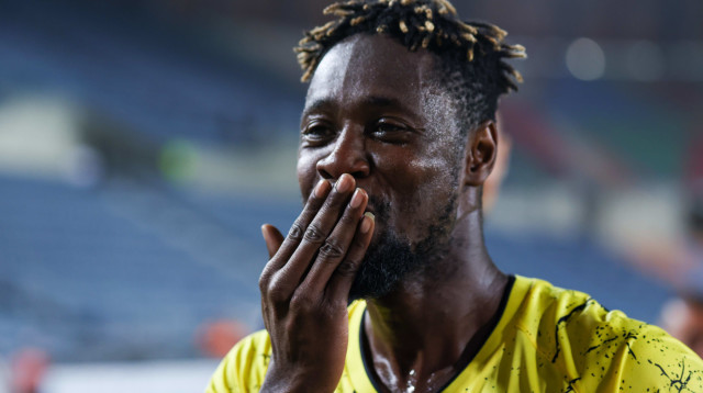 שחקן בית"ר ירושלים ריצ'מונד בואצ'י (צילום: דני מרון)