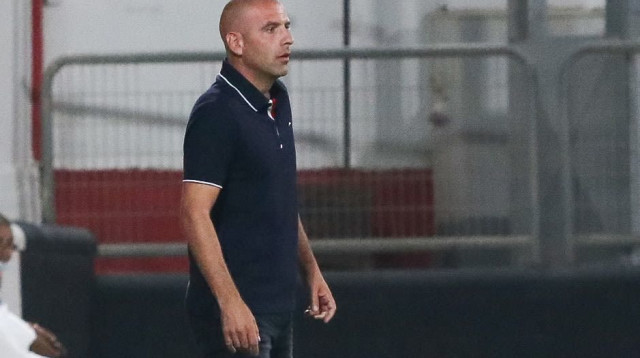 אלדד שביט מאמן בני סכנין (צילום: לילך וייס רוזנברג)