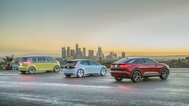 דגמי פולקסווגן החשמליים (צילום: באדיבות היצרן)