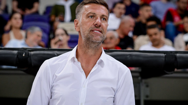 מלאדן קרסטאיץ', מאמן מכבי תל אביב (צילום: אריאל שלום)