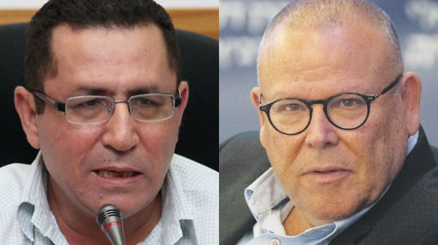 ארנון בר דוד, עופר עיני (צילום: פלאש 90,יונתן זינדל פלאש 90)