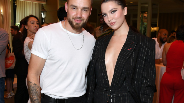 ליאם פאיין ומאיה הנרי (צילום: JC Olivera getty images)