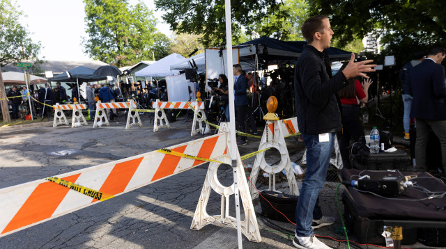 טבח בבית הספר בטקסס (צילום: רויטרס)