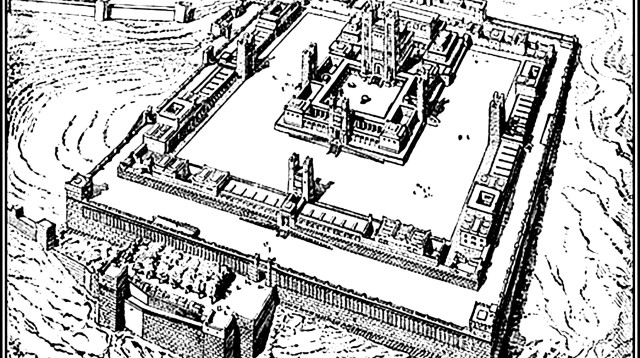 בית המקדש השלישי צילום שארל שיפז ( (צילום: שארל שיפז)