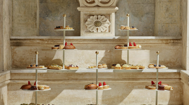 שעת התה עם הקונדיטור אלון שבו  (צילום: דן פרץ)