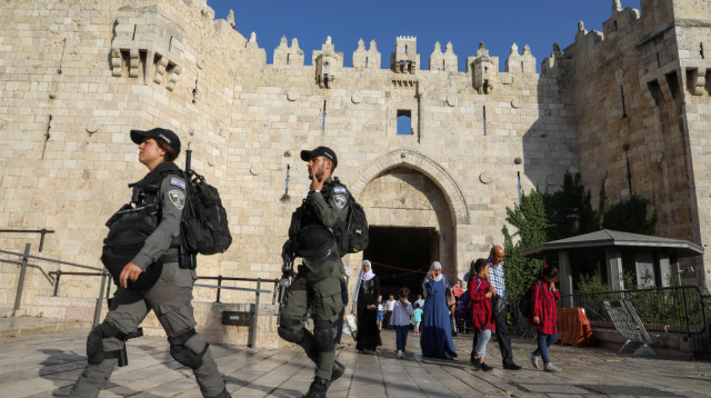 שער שכם בעיר העתיקה בירושלים  (צילום: מרק ישראל סלם)