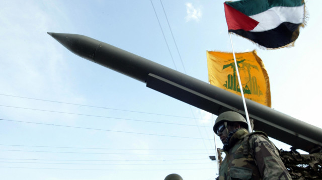 ארגון חיזבאללה (צילום: MAHMOUD ZAYAT/AFP via Getty Images)