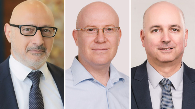 מימין: אילן רביב, איציק שנידובסקי, יוסי לוי (צילום: יח"צ, רמי זרנגר )