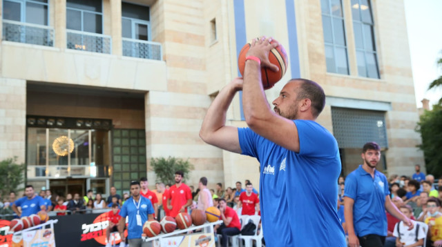 יותם הלפרין בסטריטבול ירושלים (צילום: ארנון בוסאני)