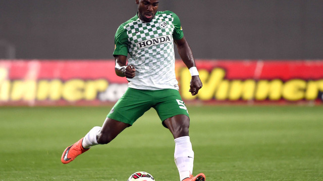 שחקן מכבי חיפה רומאריו פירס (צילום: ברני ארדוב)