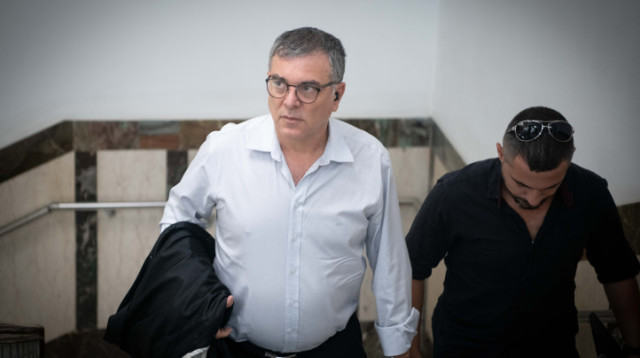 שלמה פילבר מגיע לבית המשפט (צילום: אריה ליאב אברמס, פלאש 90)