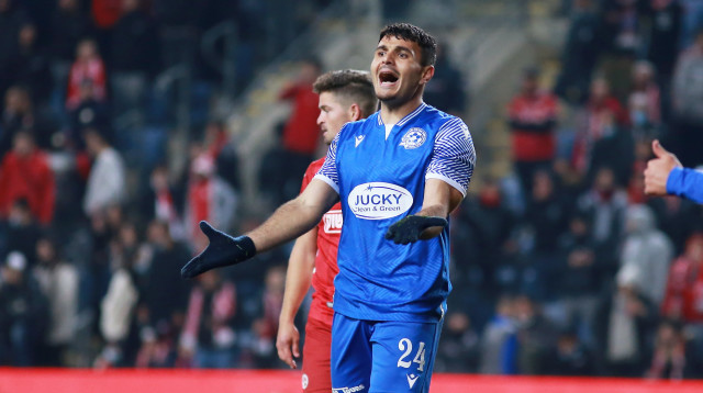 שחקן מכבי פתח תקוה ינון אליהו (צילום: קובי אליהו)