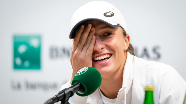 רחוקה שני ניצחונות מהשיא של ונוס ומתואר גרנד סלאם שני. שביונטק (צילום: GettyImages, Robert Prange)