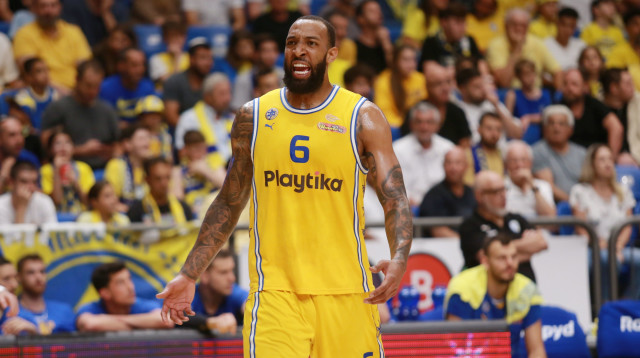 דרק וויליאמס מכבי תל אביב (צילום: קובי אליהו)