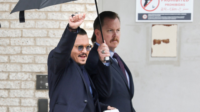 ג'וני דפ ניצח במשפט נגד אמבר הרד (צילום: רויטרס)