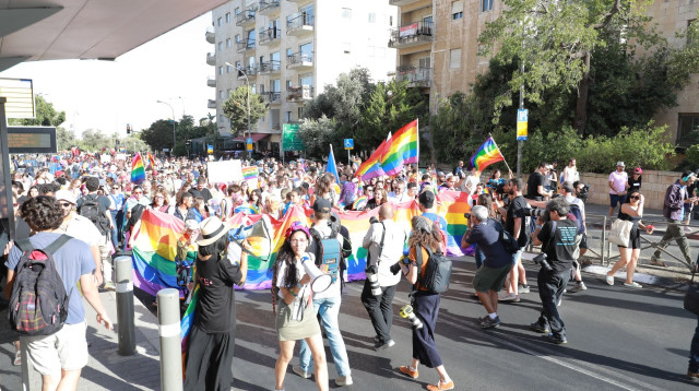 מצעד הגאווה בירושלים  (צילום: דניאל רחמים)