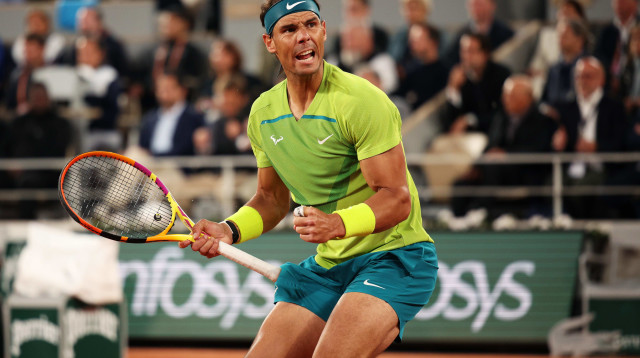 ואמוס! נדאל (צילום: GettyImages, Adam Pretty)