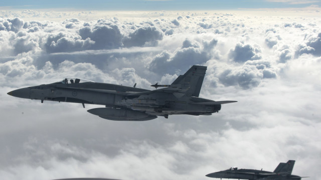 מטוסי קרב קנדיים (צילום: רויטרס)