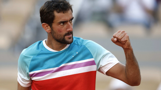 מארין צ'יליץ' טניסאי קרואטי (צילום: רויטרס)