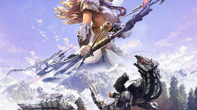 כרזת המשחק Horizon: zero dawn (צילום: Guerrilla Games/Sony Interactive Entertainment)