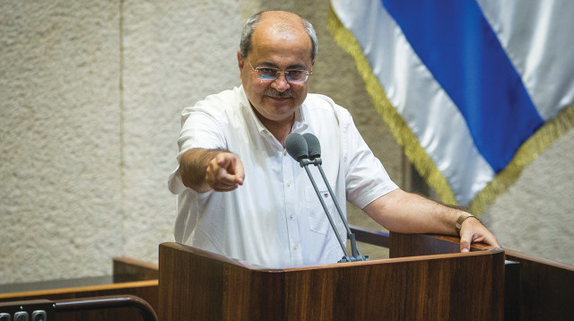 אחמד טיבי (צילום: פול אורן בן חקון)