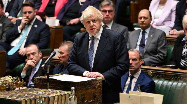 בוריס ג'ונסון (צילום: UK Parliament/Jessica Taylor/Handout via REUTERS)