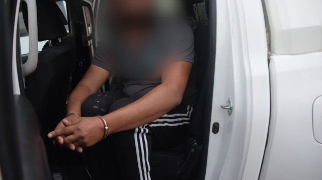 מעצר החשודים בצפון הארץ (צילום: דוברות המשטרה)