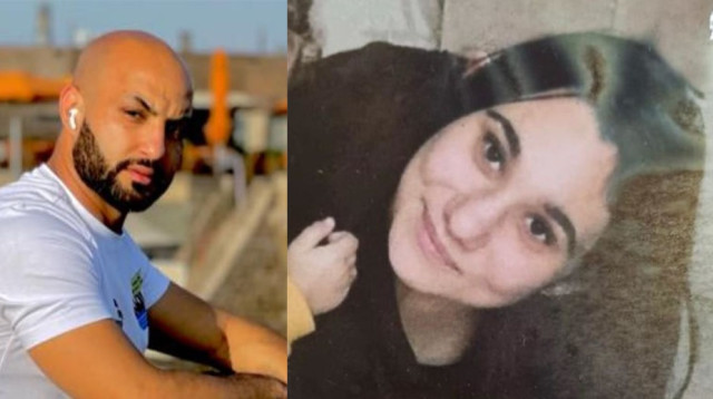 ספיר נחום, וולא חלאילה (צילום: דוברות המשטרה,רשתות חברתיות)