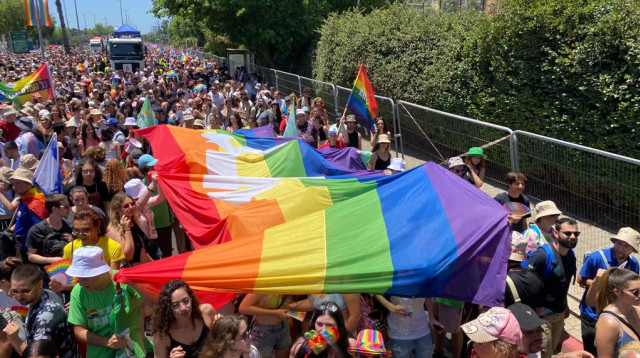 מצעד הגאווה בתל אביב (צילום: אבשלום ששוני)