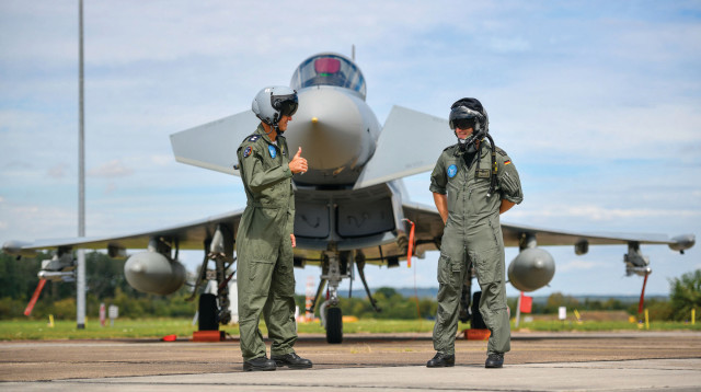 תרגיל משותף ישראל גרמניה  (צילום: SASCHA SCHUERMANN.GettyImages-)