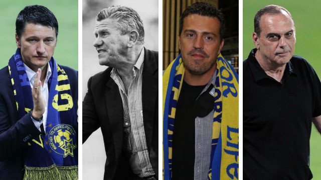 מפוצלת מאמני מכבי תל אביב בקדנציה שנייה (צילום: אתר רשמי, דורון שיינר)