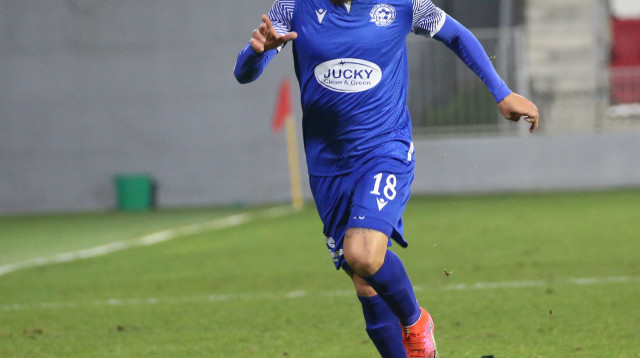 דור אלו שחקן מכבי פתח תקוה (צילום: אודי ציטיאט)