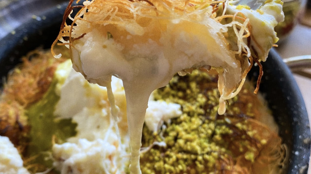 כנאפה מסורתי דל בקלוריות (צילום: קורל חוטה)