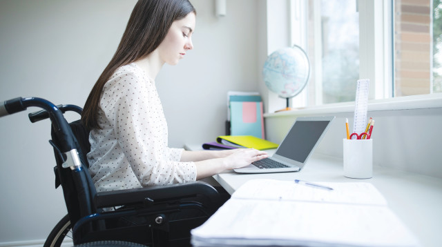 בעלי מוגבלויות בעבודה, אילוסטרציה (צילום: אינגאימג')