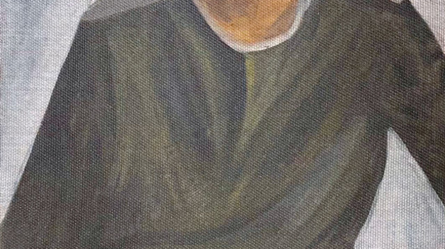 בתמונה: אופל פינטו - אני והם 2022, שמן על דיקט עטוף בד רשת (צילום: יח"צ)