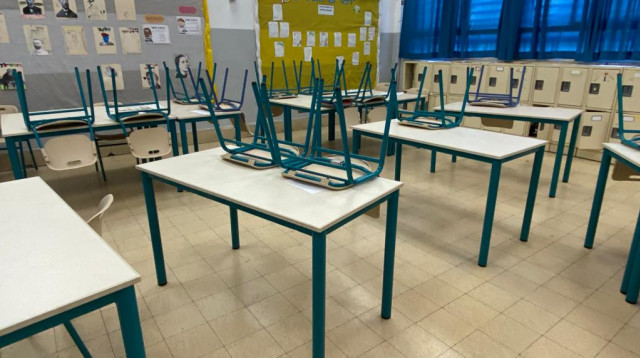 בית ספר, כיתת לימוד, אילוסטרציה (למקום המצולם אין קשר לנאמר בכתבה) (צילום: אבשלום ששוני)