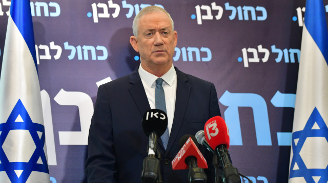 שר הביטחון בני גנץ (צילום: אבשלום ששוני)