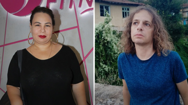 אמיר חצרוני, אופירה בוזגלו (צילום: רפי דלויה,צילום פרטי)