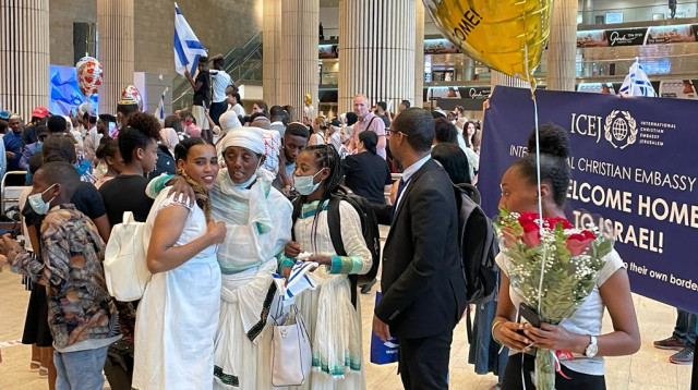 עולים מאתיופיה (צילום: יחצ)