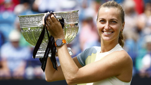 תואר 29 בקריירה. קביטובה (צילום: רויטרס)