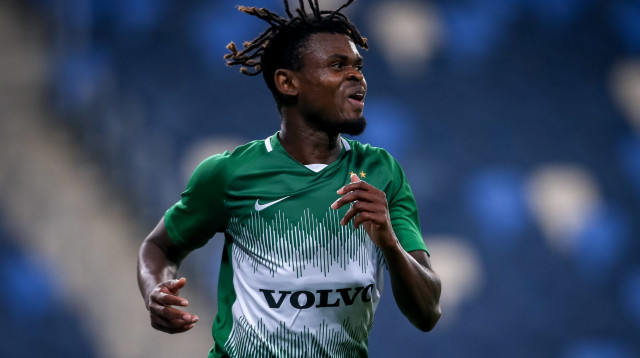 גודסוויי דוניו שחקן מכבי חיפה (צילום: מאור אלקסלסי)