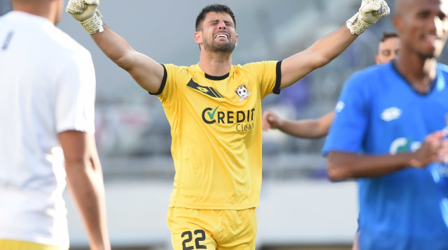 ניב אנטמן, שחקן סקציה נס ציונה חוגג (צילום: ברני ארדוב)