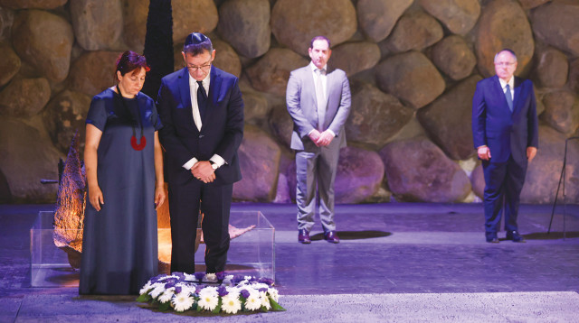 אלבט בורלא ביד ושם (צילום: lens production)